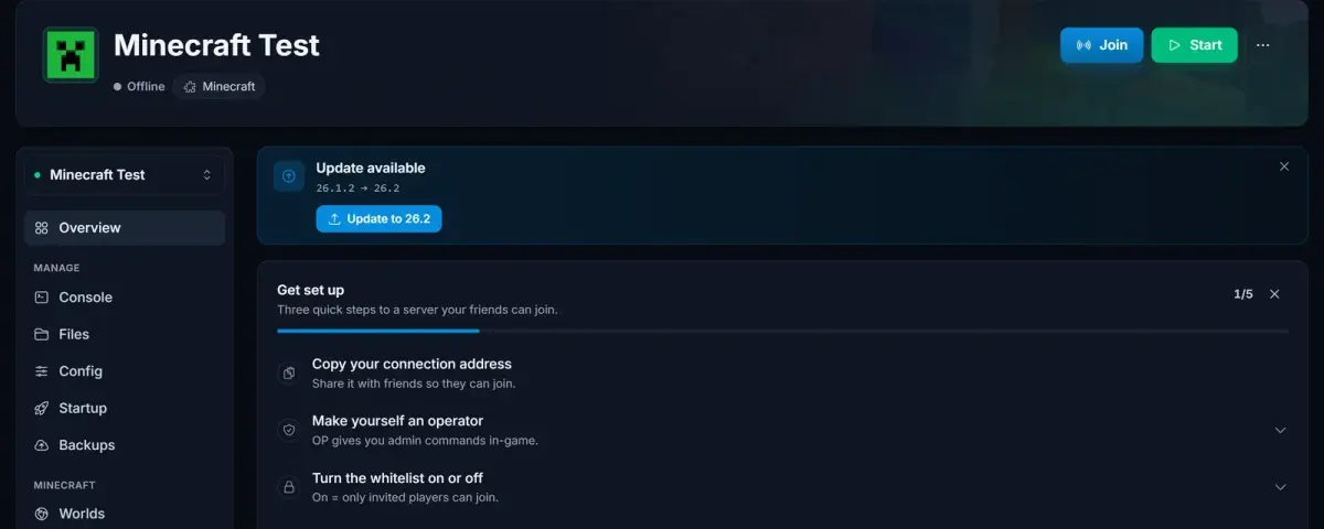 Jak przenieść serwer z Aternos na inny hosting