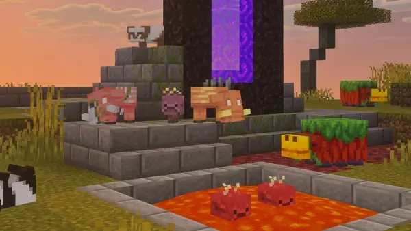 Minecraft Snapshot Luty 2026: Baby Hoglin, Zoglin, Strider, Panda i Snifflet już tu są!