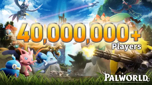 Palworld osiąga 40 milionów graczy przed premierą 1.0 10 lipca 2026